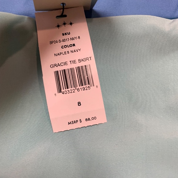 NWT Hermoza Grace Tie Swim Skirt - Picture 6 of 7